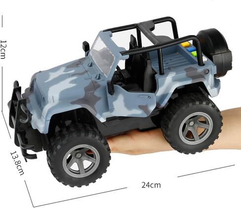 لعبة سيارة 1:16 على الطرق الوعرة ، مركبة ألعاب مدعومة بأضواء وأصوات ممتعة على الطرق الوعرة in Kuwait