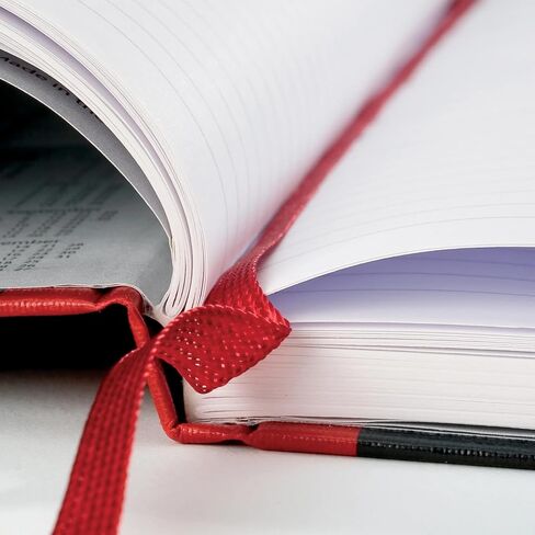 Oxford Black n' Red A4 Notebook, Hardback Casebound, 192 pages, Lined (Pack of 5) in Kuwait