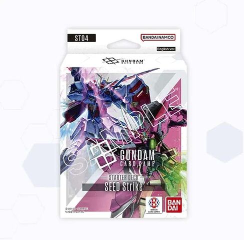 Gundam Card Game Starter Deck - Seed Strike (ST04) - 50 Cards in Saudi Arabia