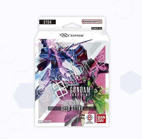 Gundam Card Game Starter Deck - Seed Strike (ST04) - 50 Cards in Saudi Arabia