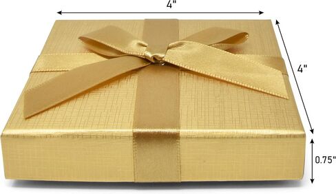 Gold Card Card Hife Box Box With Bows Pack of 6 Holiday Gifts Breating بطاقات المعايدة الحالية مربع صناديق نقدية المال in Kuwait