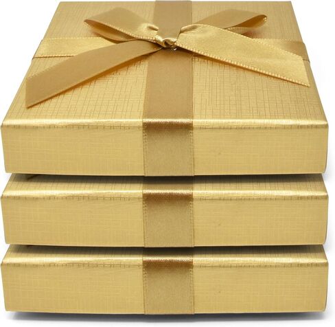 Gold Card Card Hife Box Box With Bows Pack of 6 Holiday Gifts Breating بطاقات المعايدة الحالية مربع صناديق نقدية المال in Kuwait