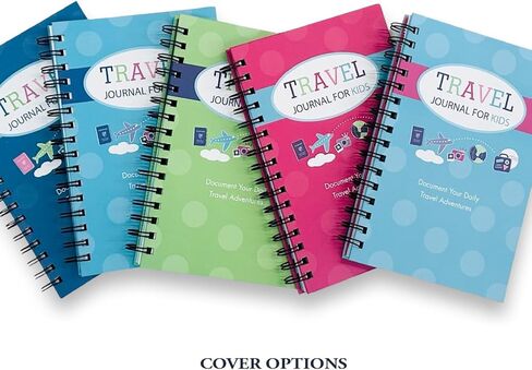 Kahootie Co Travel Journal for Kids- Fun and Easy Way to Document Several Childhood Vacations in One Journal (Royal Blue) in Saudi Arabia