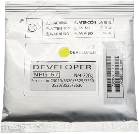 1PC NPG67 G67 مسحوق المطور متوافق مع IR C3320 C3325 C3330 طابعات تعمل أيضًا مع IRC3020 IRC3320 IRC3325 IRC3330 Models (Black) in Kuwait