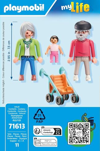 PLAYMOBIL Grandparents with Baby in Saudi Arabia