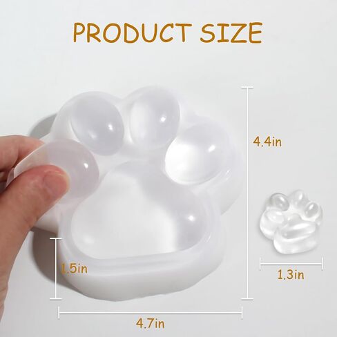 كبيرة taba squishy paw fufu squishy ألعاب لطيف mochi cat paw squishies تململ ألعاب quishies لتخفيف الإجهاد الهلام ألعاب حسية لزجة المنزل والمكاتب الهدايا للبالغين (2pcs كبيرة+mini) in Saudi Arabia