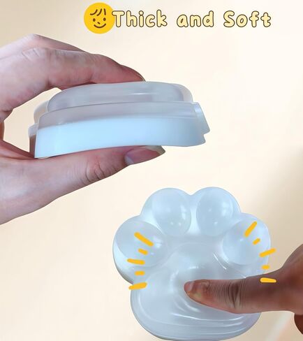 كبيرة taba squishy paw fufu squishy ألعاب لطيف mochi cat paw squishies تململ ألعاب quishies لتخفيف الإجهاد الهلام ألعاب حسية لزجة المنزل والمكاتب الهدايا للبالغين (2pcs كبيرة+mini) in Saudi Arabia