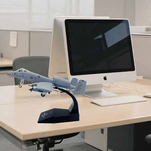 1:100 Scale Model Airplanes A-10 Thunderbolt II Warthog Fighter Jet Model Bomber Attack Plane Military Model Plane Collection Plane for Adults in Saudi Arabia
