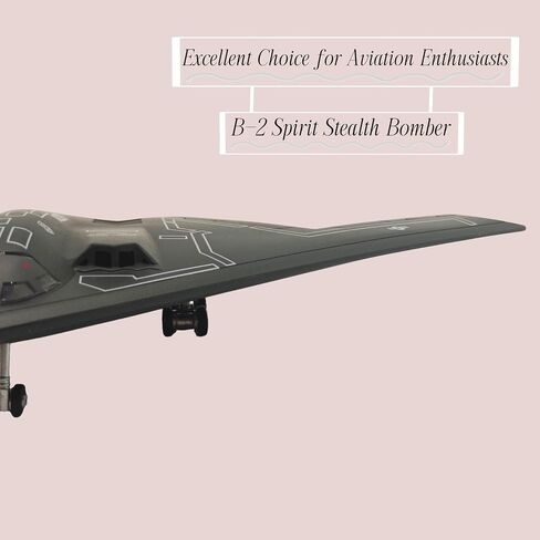 1:200 Scale Die-Cast Airplanes B-2 Fighter Jet Model Bomber Fighter Attack Plane Military Model Plane Collection Plane for Gifts in Saudi Arabia