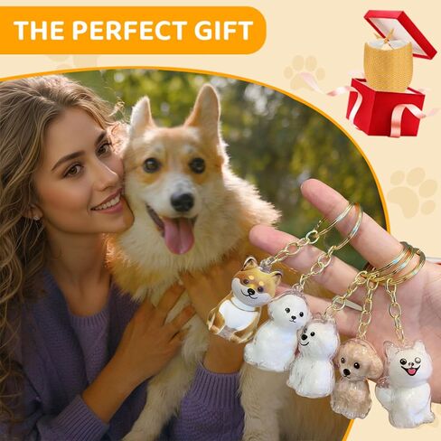 Dog Hair Collector Keychain, Pet Memorial Keepsake, Pet Hair Storage Fur Locket Box, Personalized Transparent Portable Dog Hair Pendant Memorial Birthday Gift for Pet Lovers in Saudi Arabia
