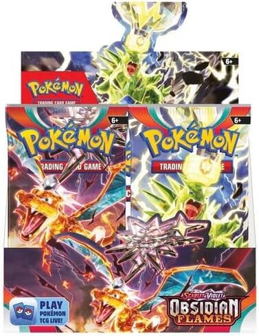 Pokemon TCG: Scarlet & Violet - Obsidian Flames Booster Display Box (36 Packs) in Saudi Arabia