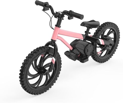 Kids Electric Balance Bike ، إطارات الهواء 12 بوصة ، سرعة 10 ميل في الساعة ، ودفع دراجة تدريب الأطفال مع فرامل الأسطوان in Kuwait