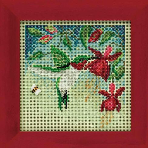 Mill Hill Hummingbird Beaded Cross Cross Stitch Kit Butons & Beads 2011 Spring MH141104 in Saudi Arabia