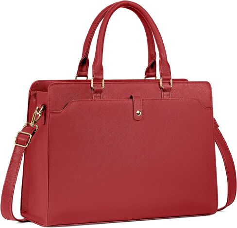 Laptop Tote Bag for Women 15.6 Inch Waterproof Leather Computer Bags Large Capacity Business Office Work Briefcase in Kuwait