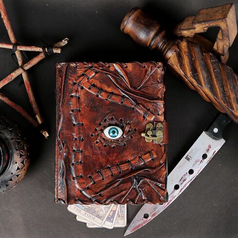 HOCUS POCUS BOOK OF TOPLES HOCUS POCUS FOP BOOK PROP HOCUS POCUS GIFTS HALLOWEEN DECRIPE DECREAL LEATHER LEATHY BOOT of Shadow Best Hocus Pocus Gifts للرجال والنساء (7 × 5 بوصات) in Saudi Arabia