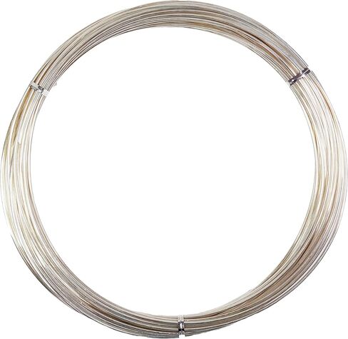 10 Gauge, Round, Dead Soft, 925 Sterling Silver Wire - 1 FT - for Jewelry Art from WIZART in Kuwait