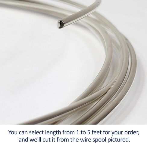 10 Gauge, Round, Dead Soft, 925 Sterling Silver Wire - 1 FT - for Jewelry Art from WIZART in Kuwait