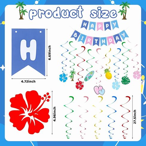 Happy Birthday Banner with 9 Pcs Hanging Swirls Garland Party Decorations Pre-strung Cartoon Themed Banner for Birthday Party Supplies(Video Game,Blue,Red,Yellow) in Saudi Arabia