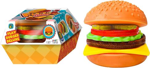 Ja-Ru Foodie Fusion Play Burger Deluxe Squishy Toy (1 Pack) Smushy Make Your Patty. ألعاب الطعام المشوية للأطفال والمراهقين والبالغين. العلاج على امتداد الإجهاد الإجهاد تخفيف الحزب لصالح. 6723-1 in Kuwait