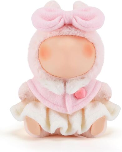 Unique Clothes Set for 17cm Dolls - Cute Purple Lace Dress & Headband Outfit Accessories for Dress Up Dolls Play & Collector Display Women Gifts (Excluding Doll) in Saudi Arabia