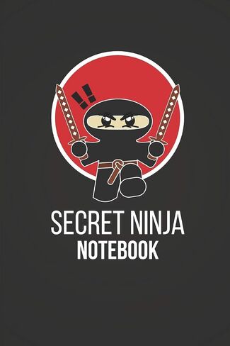 Secret Ninja: Notebook / Journal To Write In 6" x 9" in Saudi Arabia