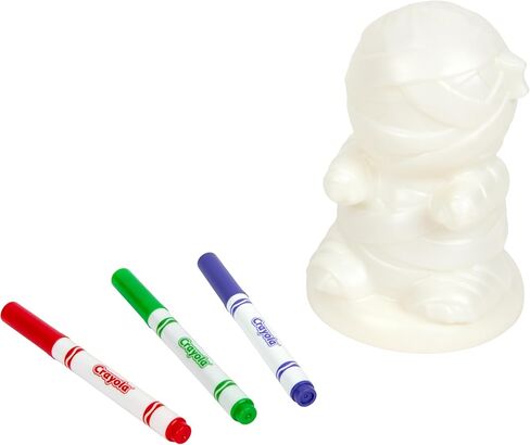 Crayola Light-Ups - Mummy, Reusable Halloween Craft Toy, Glow in The Dark Light Up Mummy, Cute Halloween Decor & Night Light, Gift for Kids, 5+ in Saudi Arabia