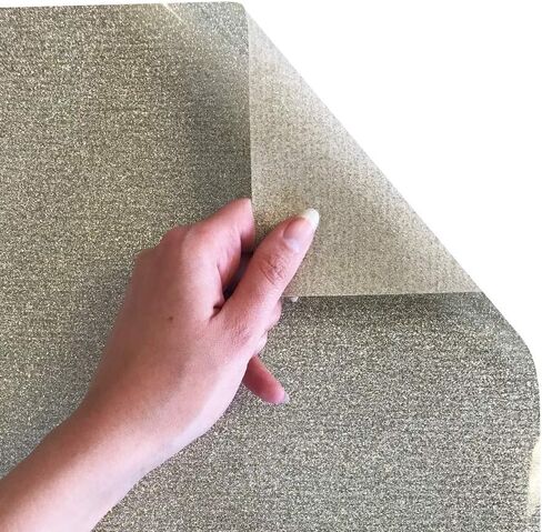 SISER GLITTER HTV 11.8 "× 10 قدم لفة - الحديد على فينيل نقل الحرارة (الشمبانيا) in Saudi Arabia