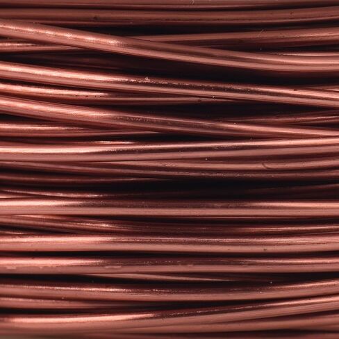 The Beadsmith Wire Elements Craft Wire – Tarnish Resistant, Soft Temper, Round, Rose Gold Color – 0.64mm, 22 Gauge, 125 Foot Spool – Jewelry Making, Wire Wrapping, Floral, & Other DIY Crafts in Saudi Arabia