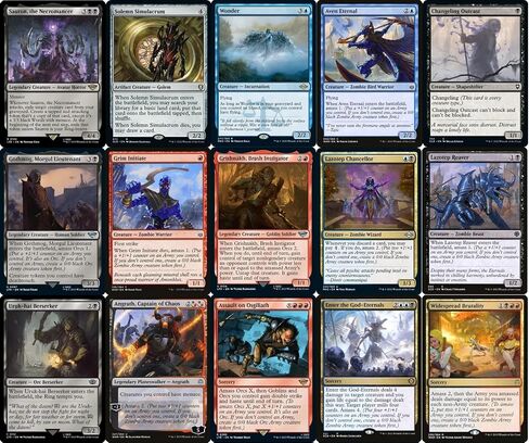 Orc Amass Commander Deck - Sauron - EDH - Grixis Blue Black Red - Lord of The Rings LOTR - 100 Card - Custom Magic The Gathering Deck - Very Strong! in Saudi Arabia