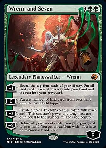 السحر: The Gathering - Wrenn and Seven (208) - Innistrad: Midnight Hunt in Saudi Arabia