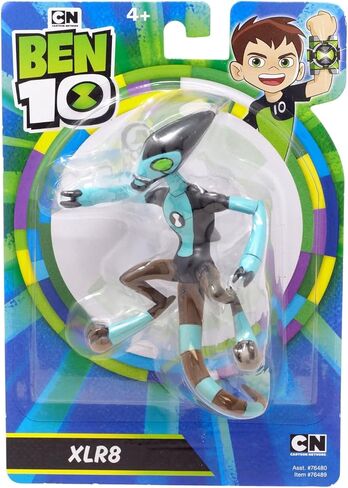 Ben 10 XLR8 Action Figure - 5" Alien TV Show Plastic Toy in Saudi Arabia