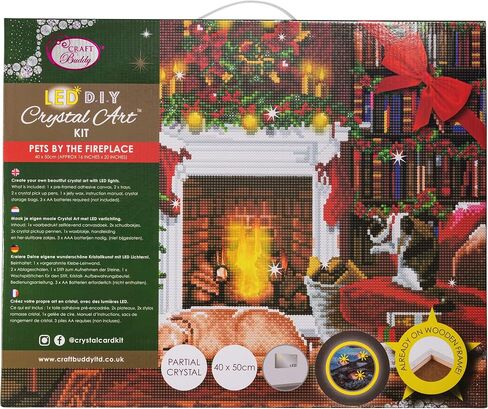 CAK-XLED15: حيوانات أليفة من طقم فندق Crystal Art Fireplace 40x50 (مع مؤثرات خاصة) in Saudi Arabia