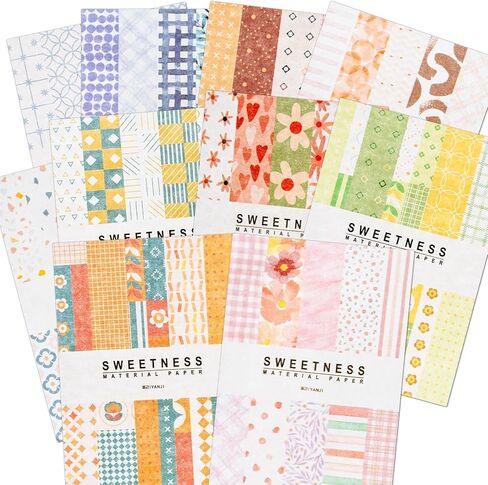 500pcs ورق قصاصات عتيقة مجموعة مع 10 موضوعات جمالية نمط ثابتة ورقة لوازم مجلة Junk Journal ، ورقة زخرفية لفنون DIY والحرف المبتدئين. in Saudi Arabia