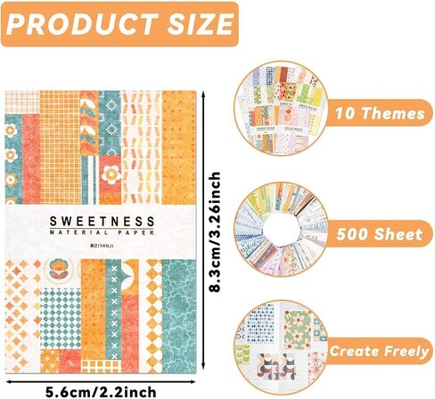 500pcs ورق قصاصات عتيقة مجموعة مع 10 موضوعات جمالية نمط ثابتة ورقة لوازم مجلة Junk Journal ، ورقة زخرفية لفنون DIY والحرف المبتدئين. in Saudi Arabia