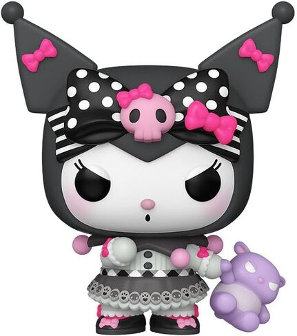 Pop Hello Kitty - Kuromi مع Baku 20th Anniversary Limited Edition رقم الفينيل الحصري المغطى بحامي الصندوق متوافق مع Funko in Saudi Arabia