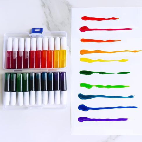 Winlyn 24 Sets Air Hot Air Balloon Suncatchers Decorations DIY Window Paint Art Craft Kits Rainbow Hot Air Plain Paint in Saudi Arabia