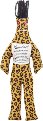 Dammit Doll - مجموعة أزياء محدودة الطبعة - تخفيف الإجهاد ، هدايا هدايا (دمية ليوبارد) in Kuwait