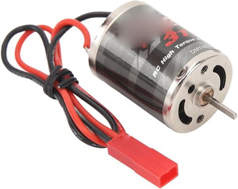 370 RC Electric Motor, 31T High Torque Brushed Motor 30000 RPM Non Load Speed RC Electric Motor for RC Boat Airplane Toys Model DIY Toys, Low Noise Efficient, Heat in Saudi Arabia