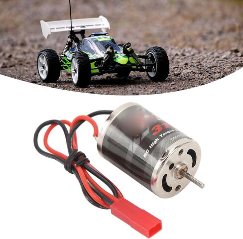 370 RC Electric Motor, 31T High Torque Brushed Motor 30000 RPM Non Load Speed RC Electric Motor for RC Boat Airplane Toys Model DIY Toys, Low Noise Efficient, Heat in Saudi Arabia