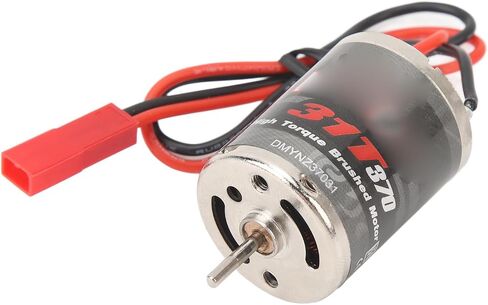 370 RC Electric Motor, 31T High Torque Brushed Motor 30000 RPM Non Load Speed RC Electric Motor for RC Boat Airplane Toys Model DIY Toys, Low Noise Efficient, Heat in Saudi Arabia