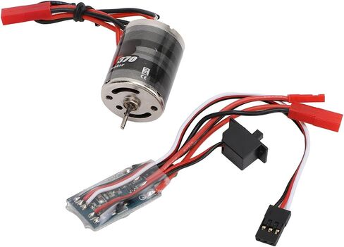 RC Brushed Motor and ESC, 370 Sized Motor with 31T 30A ESC for 1/16 1/18 RC Cars in Saudi Arabia