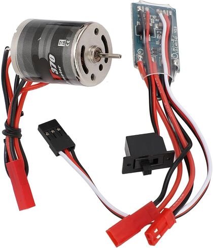 RC Brushed Motor and ESC, 370 Sized Motor with 31T 30A ESC for 1/16 1/18 RC Cars in Saudi Arabia