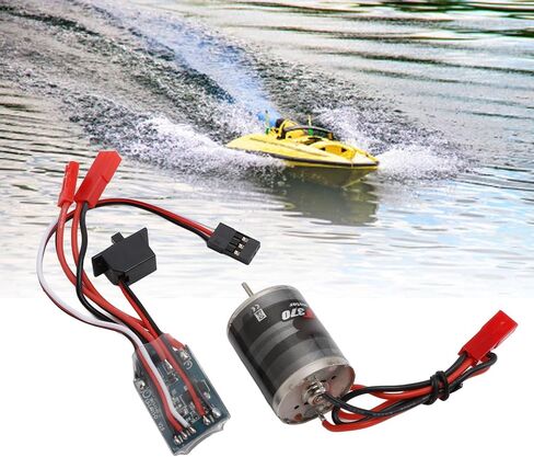 RC Brushed Motor and ESC, 370 Sized Motor with 31T 30A ESC for 1/16 1/18 RC Cars in Saudi Arabia