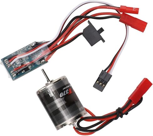 RC Brushed Motor and ESC, 370 Sized Motor with 31T 30A ESC for 1/16 1/18 RC Cars in Saudi Arabia