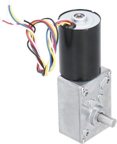 5840-3650 Gear Motor,DC 24V 16RPM-470RPM High Torque Turbo Worm Geared Motor Low Noise Brushless Worm Gear Motor Turbine Electric Gearbox Motor PWM Speed(160RPM) in Saudi Arabia