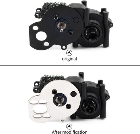Stainless Steel Motor Mount Plate Fixed Bracket Upgrade Parts for Losi 1/24 Micro-B RC Car Buggy in Saudi Arabia