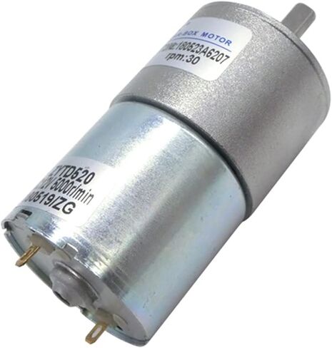 Model Geared ZGA37RG ZYTD520 DC Motors, 12V 24V 10W 2/5/10/15/20/30/50/1000rpm, DC Gear Motor, Slow Speed Reversible Rotation Rotating Torque (Size : 5rpm, Color : 12V) in Saudi Arabia