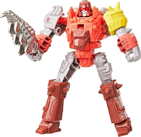 Transformers CYBERWORLD Dinobot Snarl Cyber Changers 4-Inch Action Figure, Quick Change to Dino Mode, Robot Toys for Boys and Girls 6 and Up in Saudi Arabia