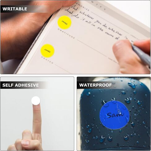 10 ألوان ملصقات Dot 3/4 بوصة ملونة ملصقات ملصقات اللون ترميز البولكا برايس دائرة علامات مقاومة للماء لبيع الفصول الدراسية ساحة 700 قطعة in Saudi Arabia