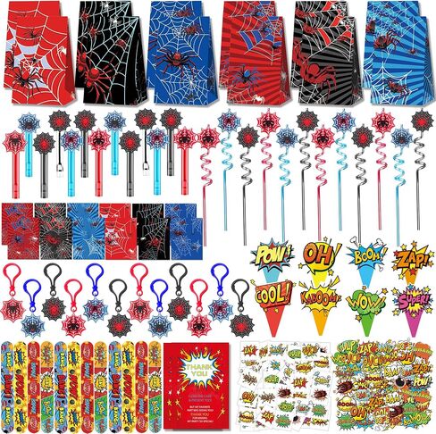 308Pcs Party Decorations Favors Supplies, Goodie Bags Fillers Stuffers for Kids Birthday Gifts in Saudi Arabia